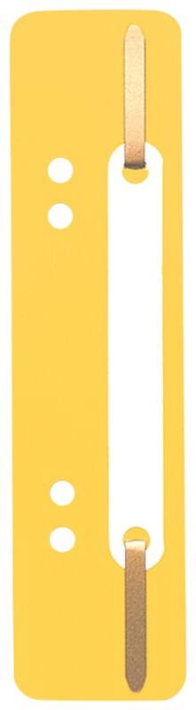 Relieurs de documents polypropylène 3,4 x 15 cm 100 unités Jaune