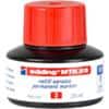 Recharge d'encre pour marqueurs permanents edding MTK 25 - Rouge - 25 ml