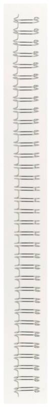 GBC Inbindrug A4 11 mm 100 Vellen Zilver 100 Stuks