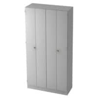 Armoire Hammerbacher SolidPlus Gris clair 1000 x 420 x 200,4 mm