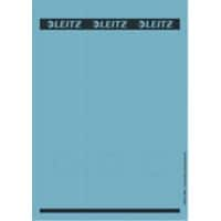 Leitz PC Printbare Zelfklevende Rugetiketten 1687 Lang Voor Leitz 1080 Ordners Blauw 62 x 285 mm 75 Stuks