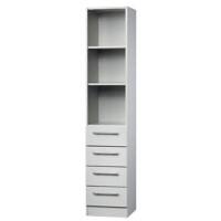 Hammerbacher Matrix Gemelamineerde spaanplaat Archiefkast 2 Planken 406 x 420 x 2.004 mm Grijs