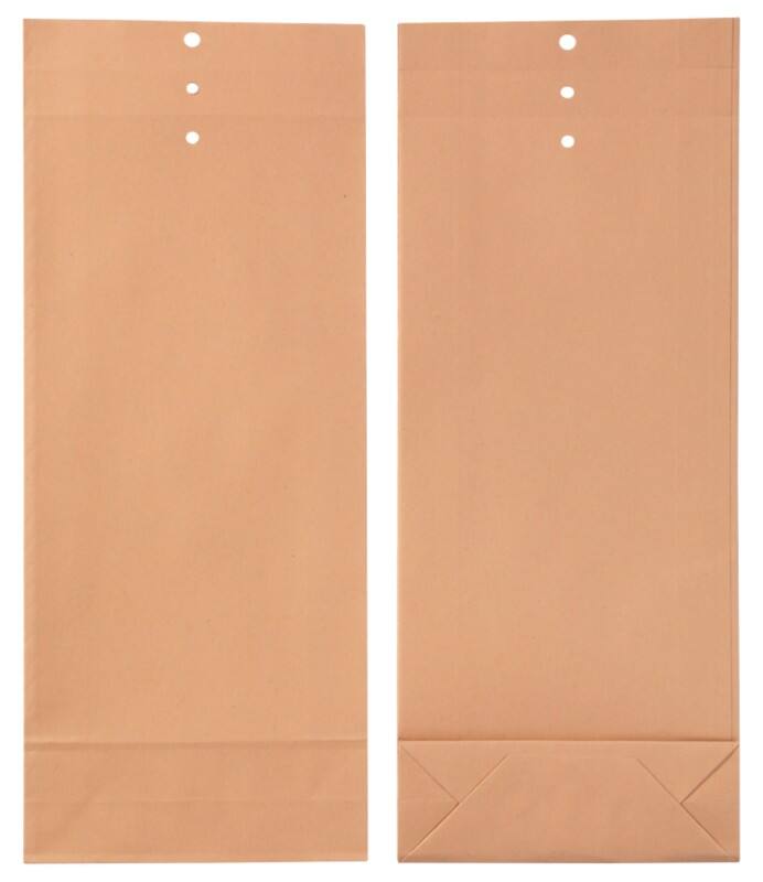 Pochettes pour échantillons Non Standard 120 g/m² Brun Sans Fenêtre Clip Sac de prélèvement 140 x 345 mm 25 Unités