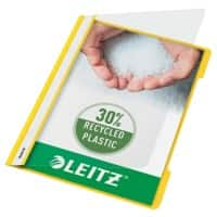 Farde à lamelles Leitz Standard 4191 plastique A4 PVC 60 feuilles Jaune