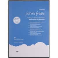 Cadre aluminium Niceday Noir 70 x 50 cm 2 unités