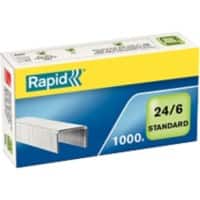 Rapid Standard 24/6 Nietjes 24855600 Verzinkt 1000 Stuks