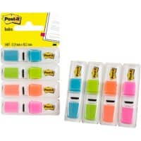 Marque-pages Post-it Assortiment 11.9 x 43.2 mm 4 unités de 35 Bandes