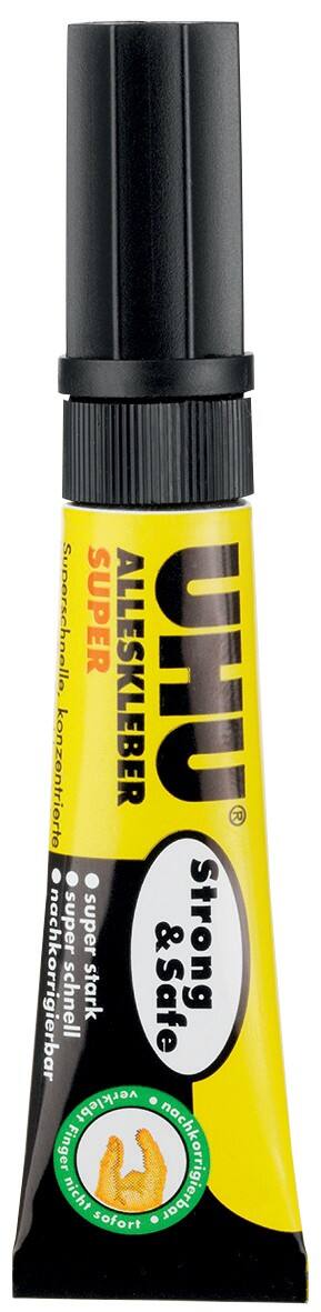 Colle universelle UHU Super Strong & Safe Transparent 7 g 7 g