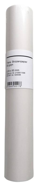 SCHOELLERSHAMMER Glama Basic Schetspapier Doorzichtig 40 g/m² Glad