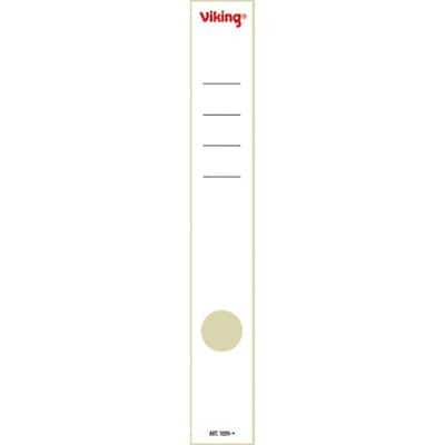 Viking Ordnerrugetiketten Speciaal Wit 10 Stuks 3,9 x 28,5 cm
