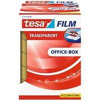 Ruban adhésif tesa tesafilm Office-Box Transparent 25 mm (l) x 66 m (L) 6 Rouleaux