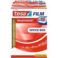 tesafilm Plakband Office Box 25 mm x 66 m Transparant 6 Rollen