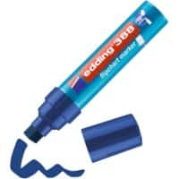 edding 388 Flipovermarker Extra breed Beitelpunt 4 - 12 mm Blauw Waterbestendig