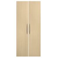 Portes d'armoire Hammerbacher Matrix Brun érable 790 x 16 x 1840 mm 5 unités
