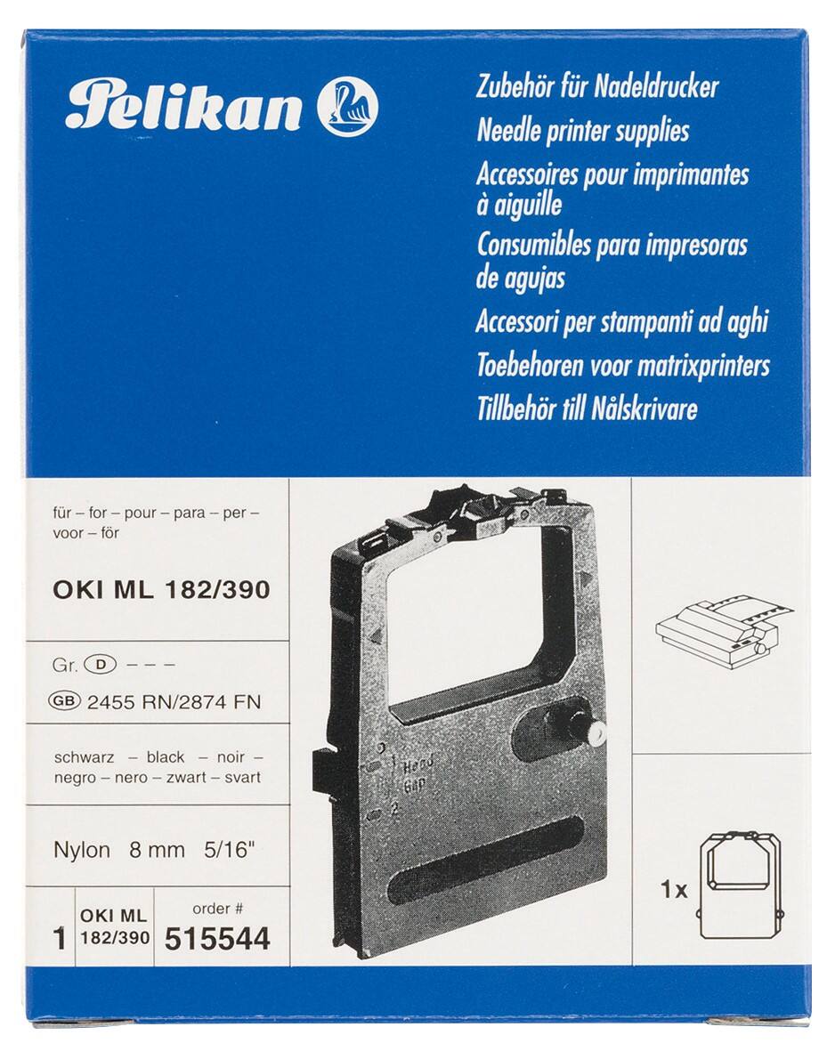 Pelikan Compatible voor OKI 2455RN Zwart Printerlint
