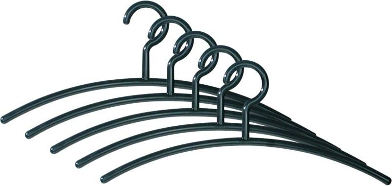 Cintre Kerkmann 6004 Plastique Noir 5 Unités