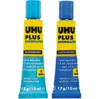 Colle à 2 composants UHU Permanente Liquide Transparent 45700 35 g