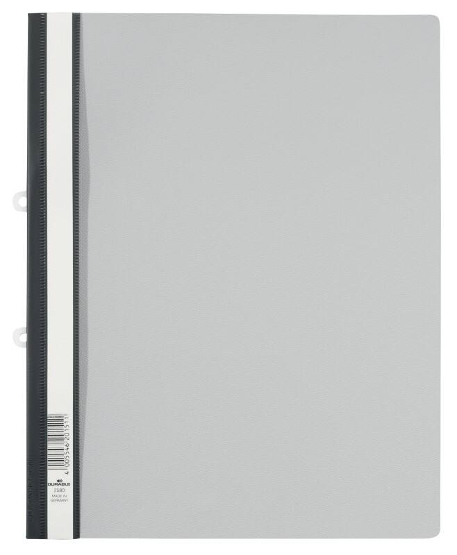 DURABLE Snelhechters 2580 A4+ Grijs Polyvinyl Chloride (PVC) 24,3 x 0,2 x 31 cm