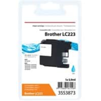 Cartouche jet d'encre Viking Compatible Brother LC223C Cyan