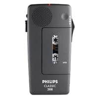 Philips Memorecorder Met Cassette Zakformaat LFH388 Zwart