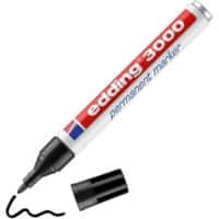 edding 3000 Permanent marker Medium Ronde punt 3 mm Zwart Navulbaar