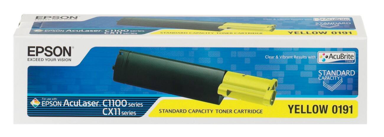 Toner Epson D'origine 0191 Jaune C13S050191