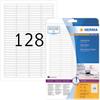 Étiquettes pour diapos HERMA 5071 Blanc Rectangulaires 3200 Étiquettes par paquet 5071