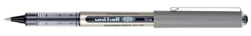 Stylo roller uni-ball Eye Fine UB-157 Non rétractable Noir 0,4 mm Moyen Rollerball