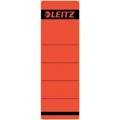 Étiquettes dos de classeur Leitz A4 61,5 mm Rouge 10 Unités