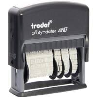 Trodat Printy 4817 woord-datumstempel