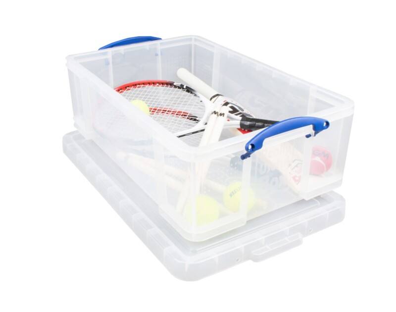 Really Useful Box Kunststof Magazijnbak 50 l Transparant 71 x 44 x 23 cm