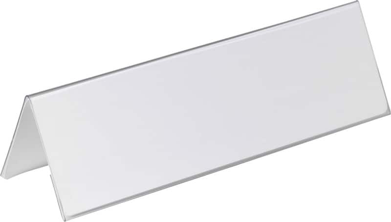 Porte-nom DURABLE 805319 Transparent 25 unités