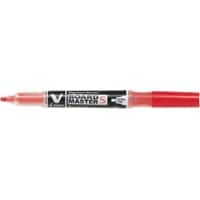 Pilot V-Board Master S Whiteboard-marker Ronde punt 1.3 mm Rood