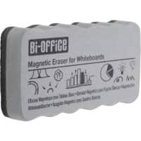 Brosse pour tableau blanc Bi-Office Magnétique 10,5 x 5,5 cm Gris AA0105