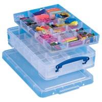Really Useful Box Archiefboxen 15 vakjes 4 L Transparant Plastic 39,5 x 25,5 x 8,5 cm