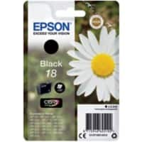 Cartouche jet d'encre Epson 18 D'origine C13T18014012 Noir