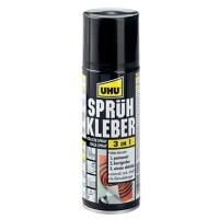 UHU 3-in-1-spray Transparant 200 ml