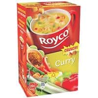 Soupe instantanée Royco Curry avec croûtons 20 Unités de 30 g