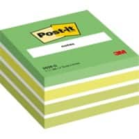 Notes adhésives Post-it 76 x 76 mm Vert pastel 450 Feuilles