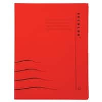 Djois Clipmap Secolor A4 Rood Karton 25 x 31 cm