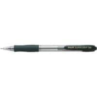 Pilot Super Grip Balpen Zwart Medium 0.4 mm