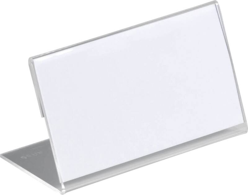 Porte-noms DURABLE 8055-19 Transparent Acrylique 10 x 5,2 cm 10 Unités