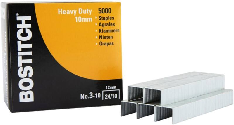 Bostitch Nietjes 24/10 NO.3-10 Metaal Zilver 5000 Nietjes