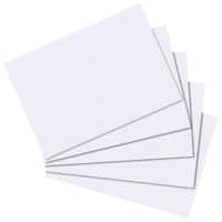 Fiches herlitz A7 Blanc 10,5 x 7,4 cm 100 Unités