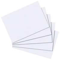 herlitz KA7-WS Indexkaarten Wit A7 Blanco Papier 10,5 x 7,4 cm 100 Stuks
