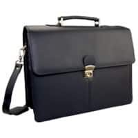 Mallette Monolith 3193 Cuir Noir 39 x 11 x 30 cm