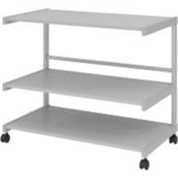 Hammerbacher Trolley Lichtgrijs Gemelamineerde spaanplaat, Staal 18B3/5 805 x 430 x 670 mm