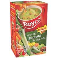 Royco Groente-Suprême Instant soep Groente Crunchy 20 Stuks à 30 g