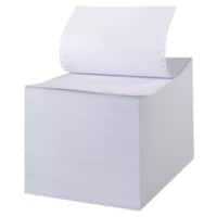 Papier listing informatique Niceday A4 Perforé 80 g/m² Blanc 2000 Feuilles