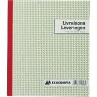 Formulaire de livraisons (bilingue) Exacompta Blanc Spécial 18 x 1 x 21 cm 25 Feuilles